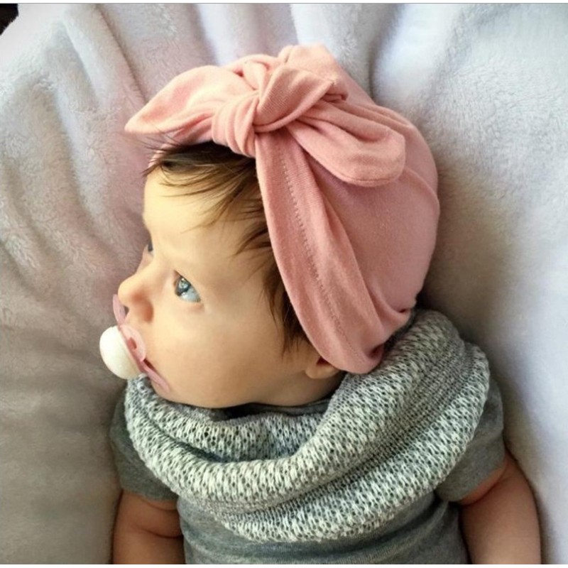 Mũ Turban Nơ Cho Bé Gái sgr1881
