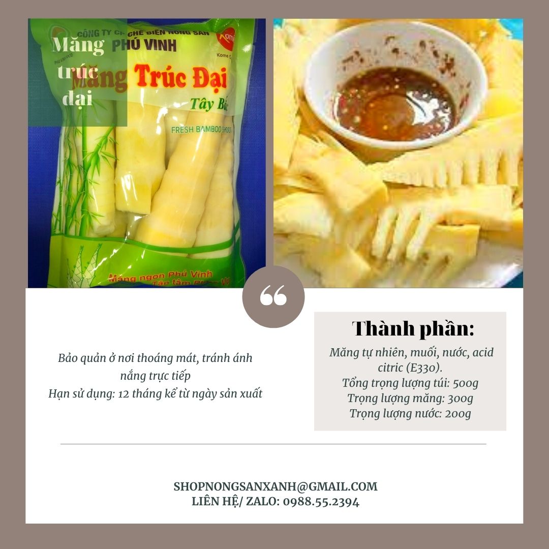 Măng Trúc Đại (gói 300g) - 00022