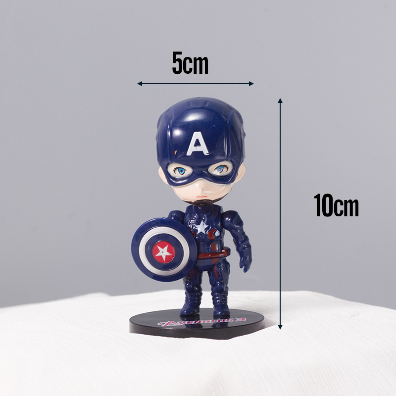 Mô Hình 06 Nhân Vật Siêu Anh Hùng ( Mẫu 01 )