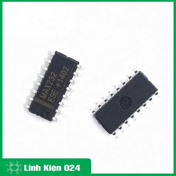IC MAX232 DIP16 / SOP16 chuẩn giao tiếp nối tiếp