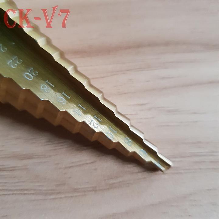 Mũi khoan tháp 4 -32 mm chuôi lục giác
