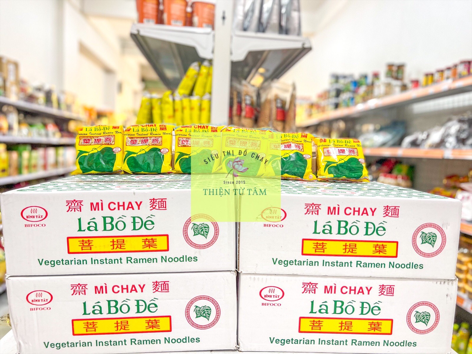 Mì Gói Chay Lá Bồ Đề Mì Chay Ngon Thùng 30 Gói