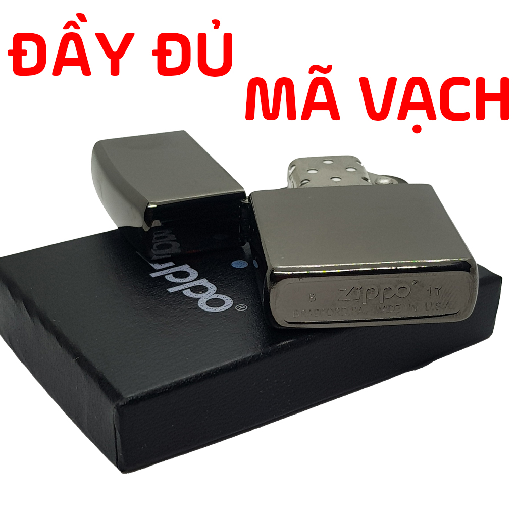 Bật Lửa Zippo Mỹ Fullbox Đen Xước LIMITED EDITION LIGHTERS