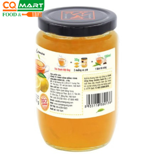 Chanh Mật Ong Goldenfarm 450gram
