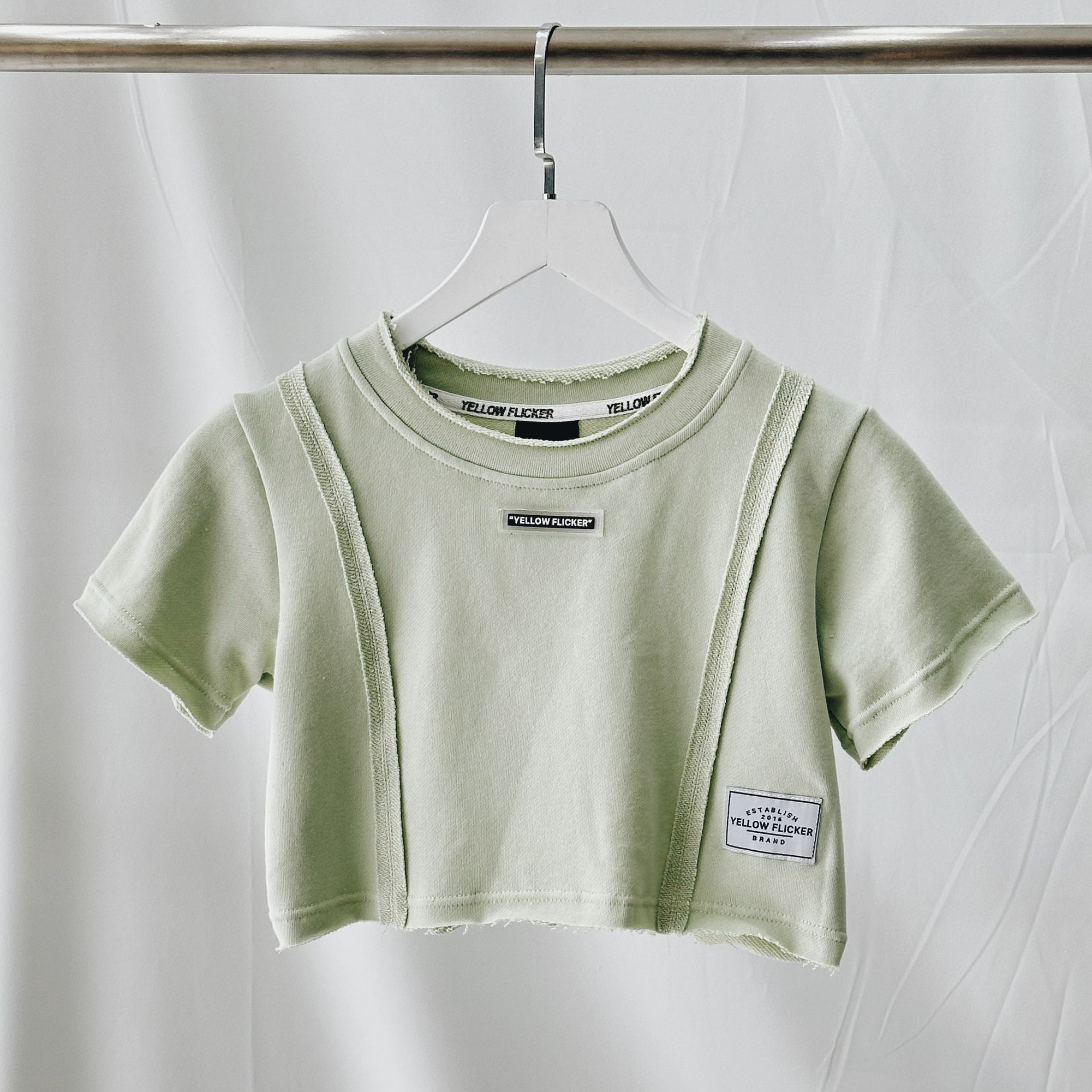 Áo croptop YELLOWW FLICKER patchy freesize