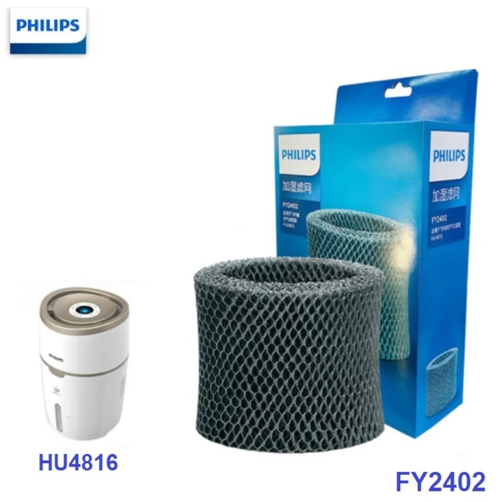 Máy tạo độ ẩm trong nhà Philips HU4816/00, dung tích bình chứa 4 lít, tốc độ tạo độ ẩm: 300ml/h, công suất 17W