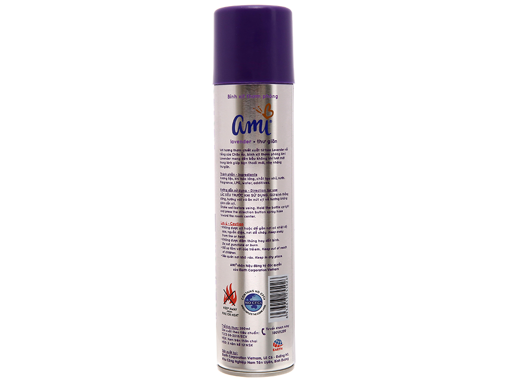 Xịt Thơm Phòng Ami Chai 280ml