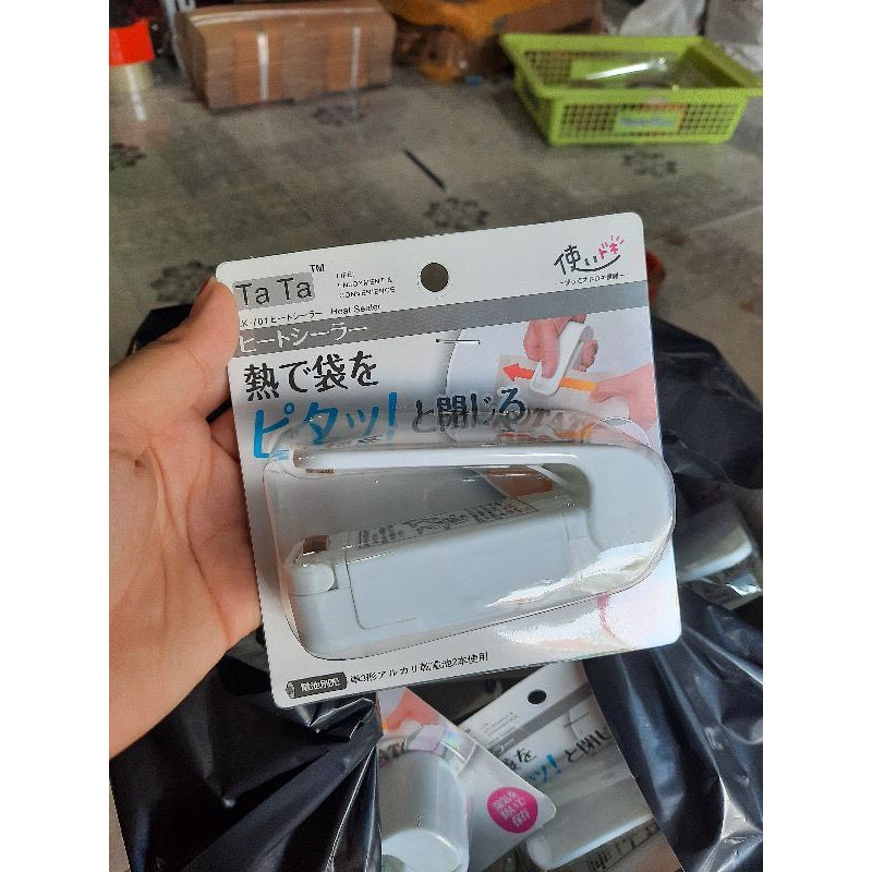 Dụng cụ hàn miệng túi mini , MÁY HÀN MIỆNG TÚI MINI ÉP VI