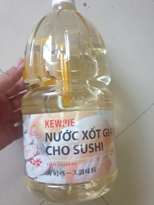 NƯỚC XỐT KEWPIE GIA VỊ CHO SUSHI-SUSHI SEASONING-Can 1,9L