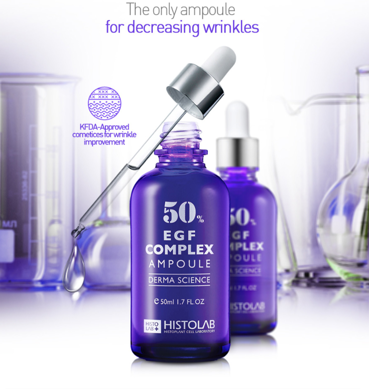 Tinh Chất Histolab 50% EGF Complex Tế Bào Gốc Trẻ Hóa Da - 50ml