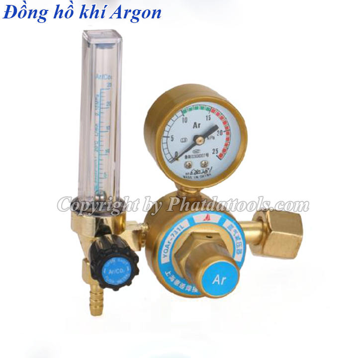 Đồng hồ khí Argon cho máy hàn TIG