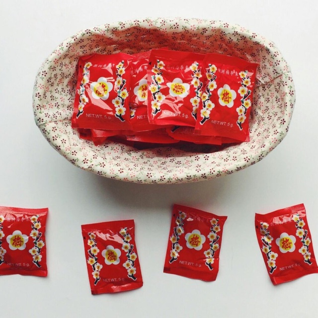Ô Mai Xí Muội Hoa Đào Thái Lan 50 Gói - Ngon Mê Ly