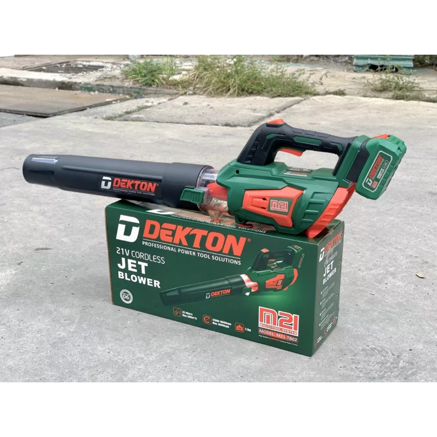 Máy thổi bụi dùng pin 21V Dekton M21-TB02