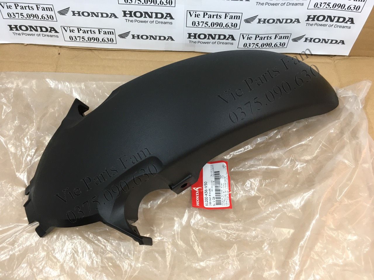 Dè chắn bùn trước xe Winner X  hàng din Honda 100%