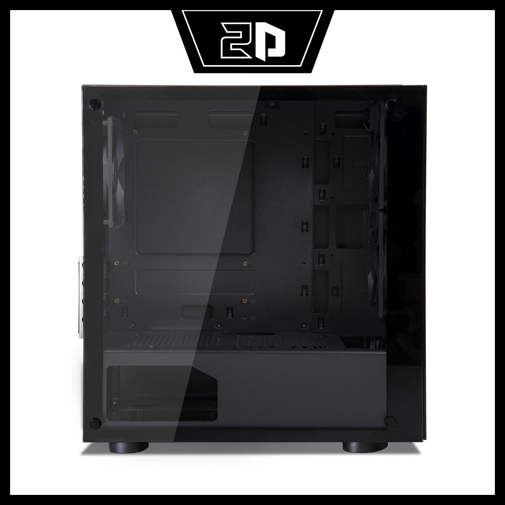 Vỏ máy tính (Case) MIK Nexus M - Black (Hỗ trợ Main ITX, mATX)