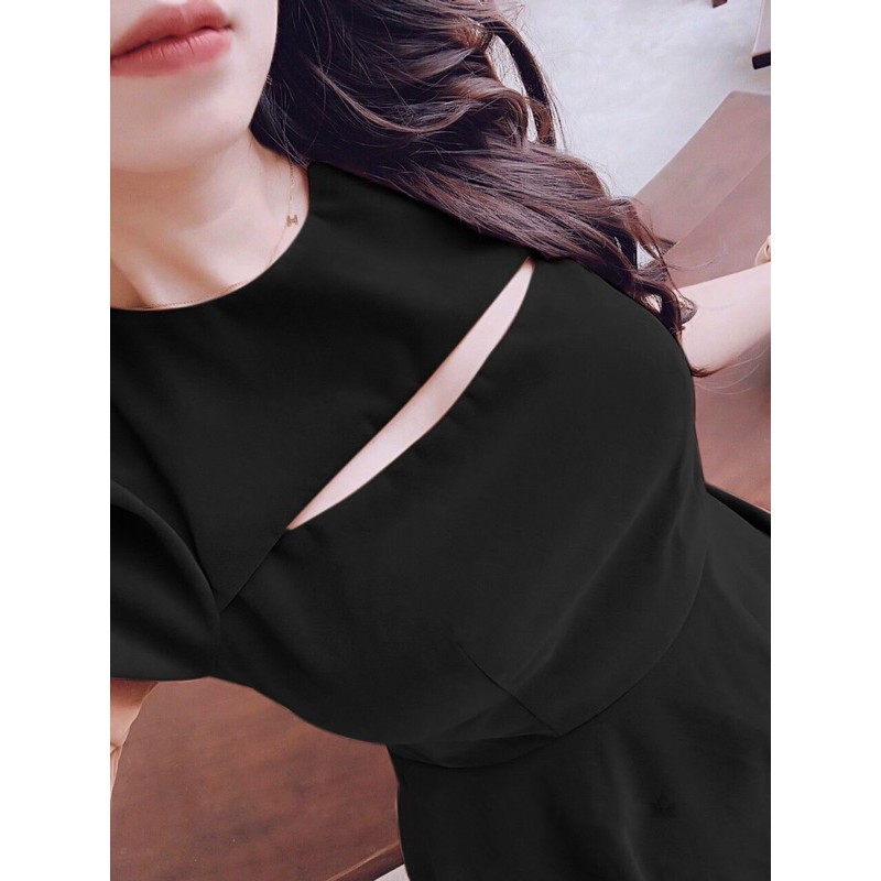 [HCM]Đầm Xoè Khoét Ngực #Bigsize 60=>90KG