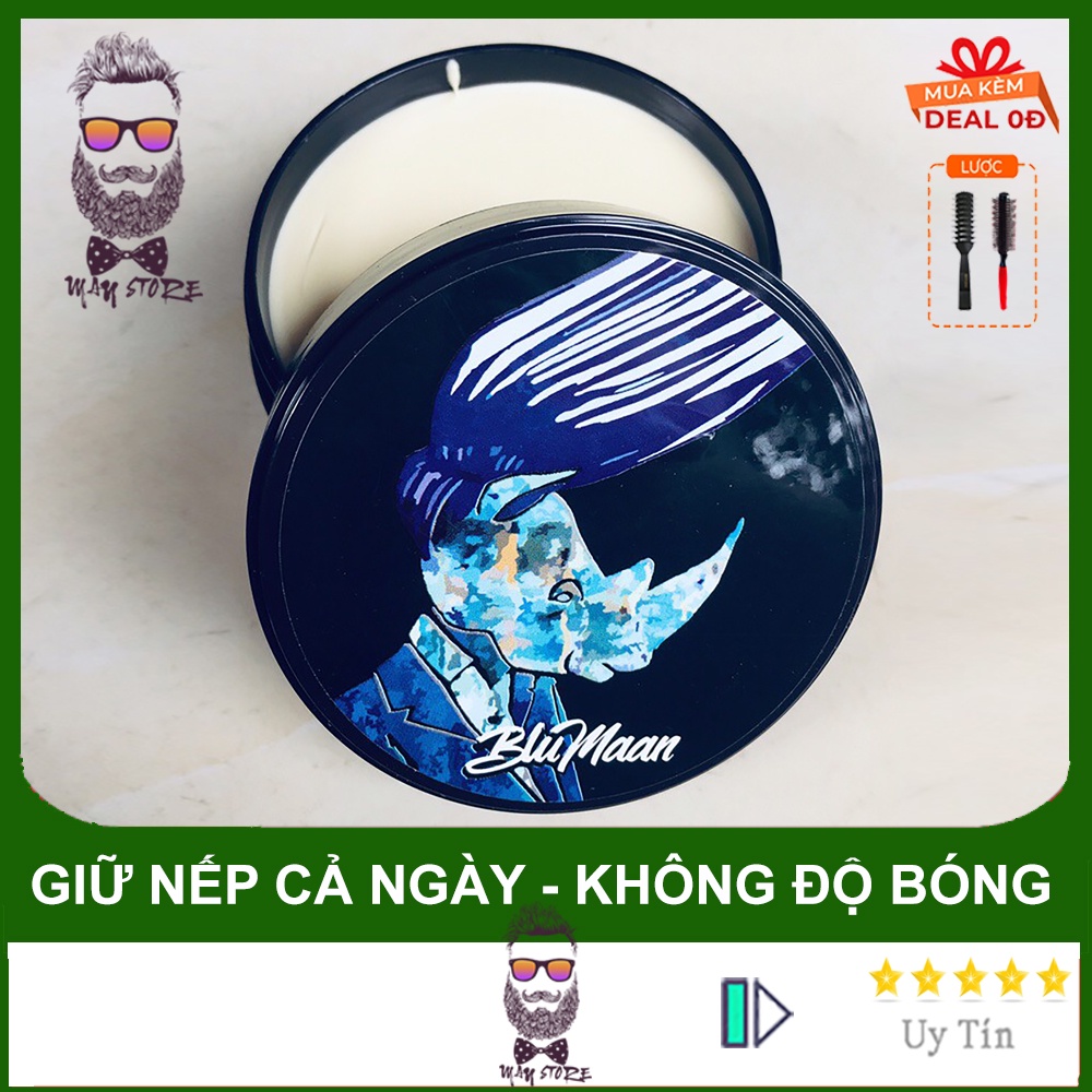 Sáp Vuốt Tóc Nam BLUMAAN Styling Meraki - 70 Gram (Bản Tê Giác Xanh)