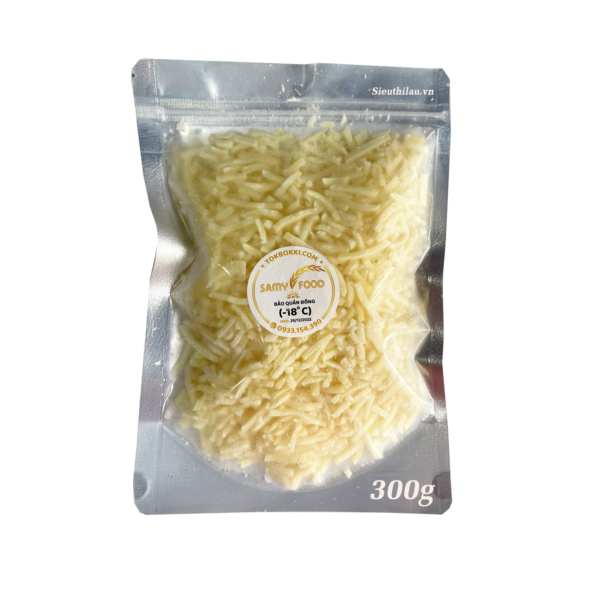 FREESHIPMAX [Tokbokki Store] Phô Mai Sợi Pháp Mozzarella Gói Chiết
