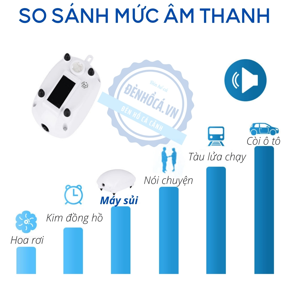 Máy sủi Oxi MB-9001 cho hồ cá, hồ thủy sinh