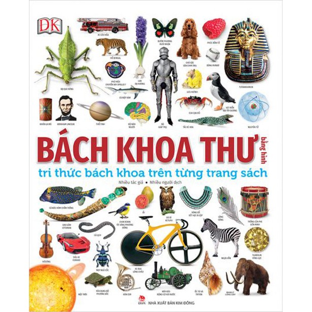 Sách - bách khoa thư bằng hình - tri thức bách khoa trên từng trang sách