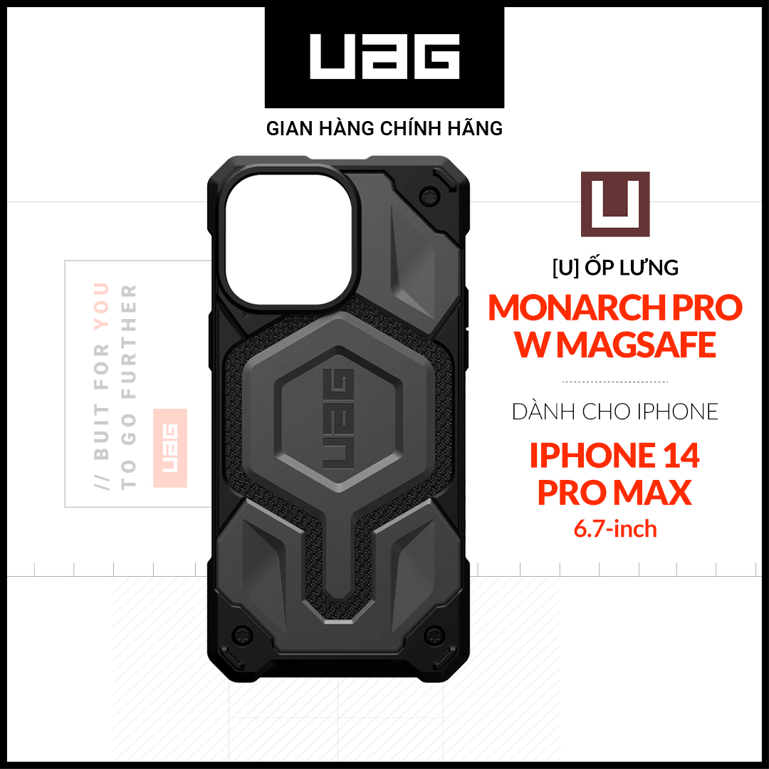 Ốp Lưng UAG MONARCH Pro Magsafe Cho iPhone 14 Pro Max [6.7 INCH]