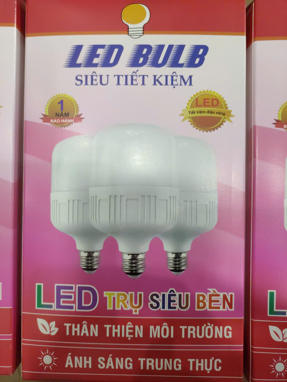 bóng đèn led 50w  bulb trụ