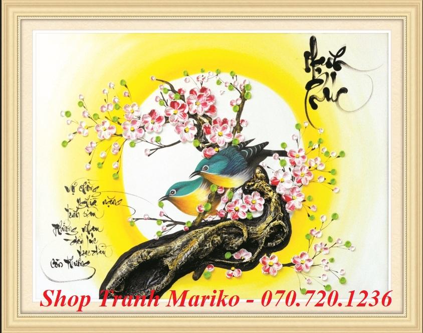 Tranh đính đa hạnh phúc 88555_77*60cm