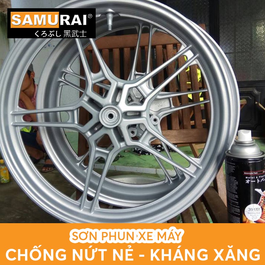 Sơn Samurai màu bạc sáng 1701