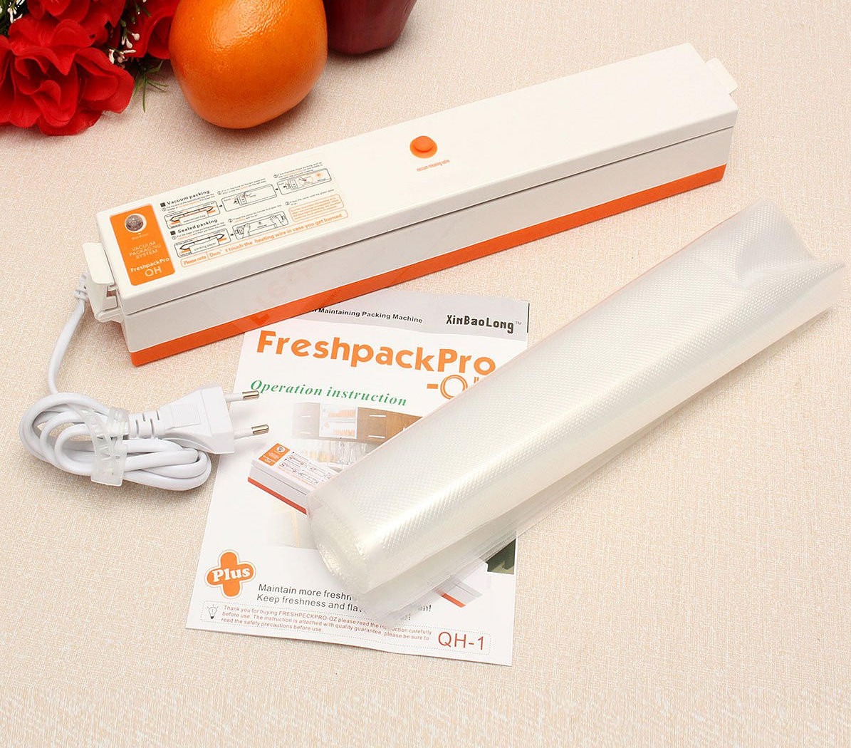 [ tặng kèm bộ túi nhám hút ] Máy hút chân không thực phẩm Fresh Pack Pro