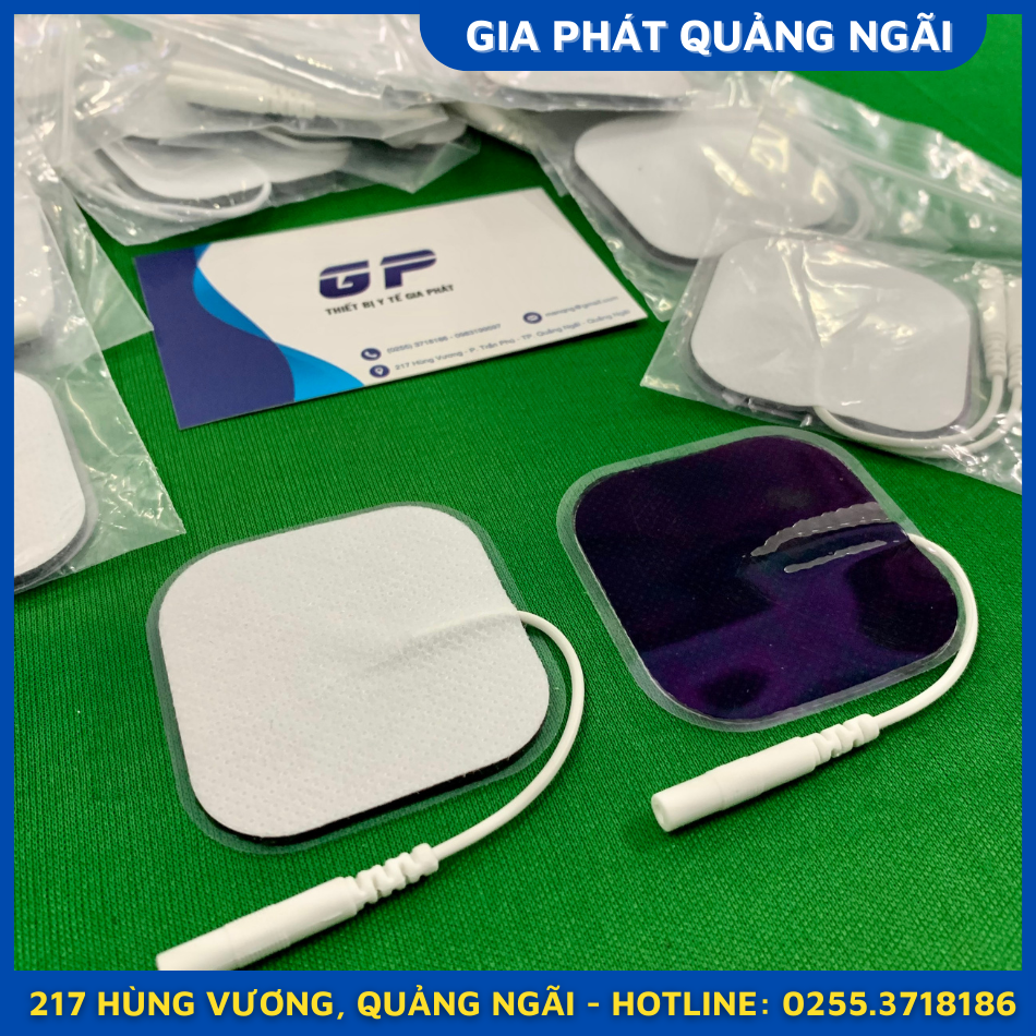 Cặp miếng dán máy điện châm hwato máy xung điện hoa đà miếng dán điện xung