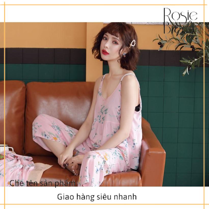Bộ mặc nhà vải linen siêu mát (hàng có size) Ct278