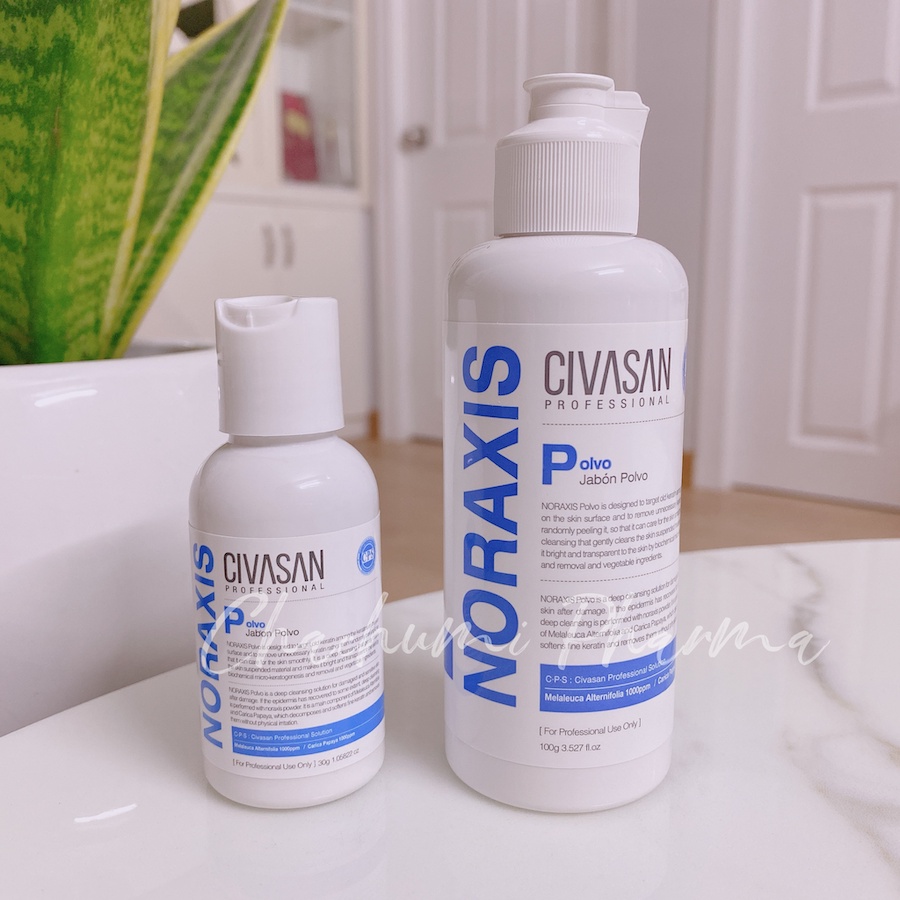 Tẩy da chết enzyme Civasan Noraxis Polvo