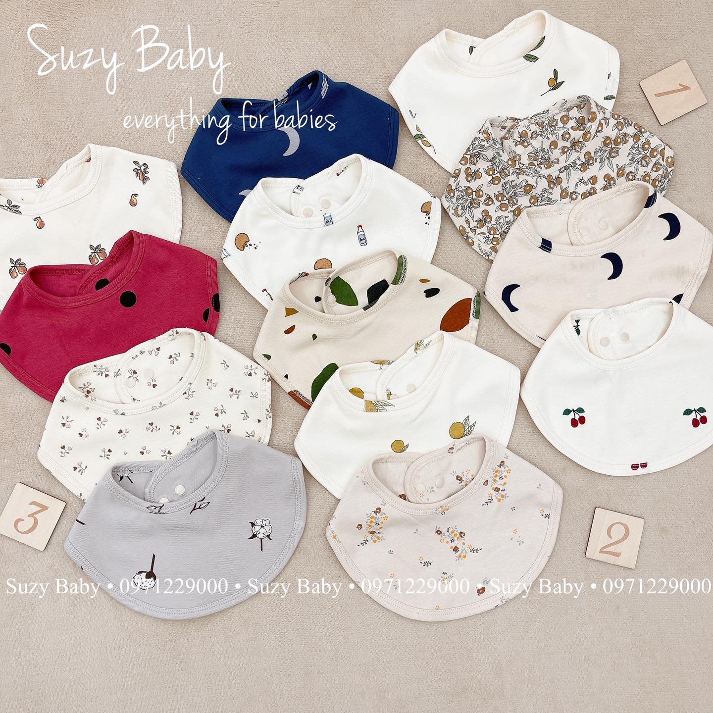 YẾM SƠ SINH COTTON CHO BÉ