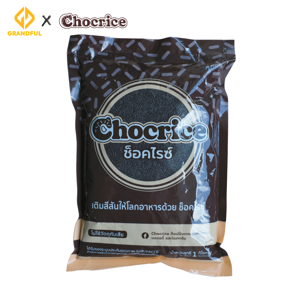 Cốm Màu CHOCRICE (Hình Gạo) 1kg Trang Trí Bánh Bakery