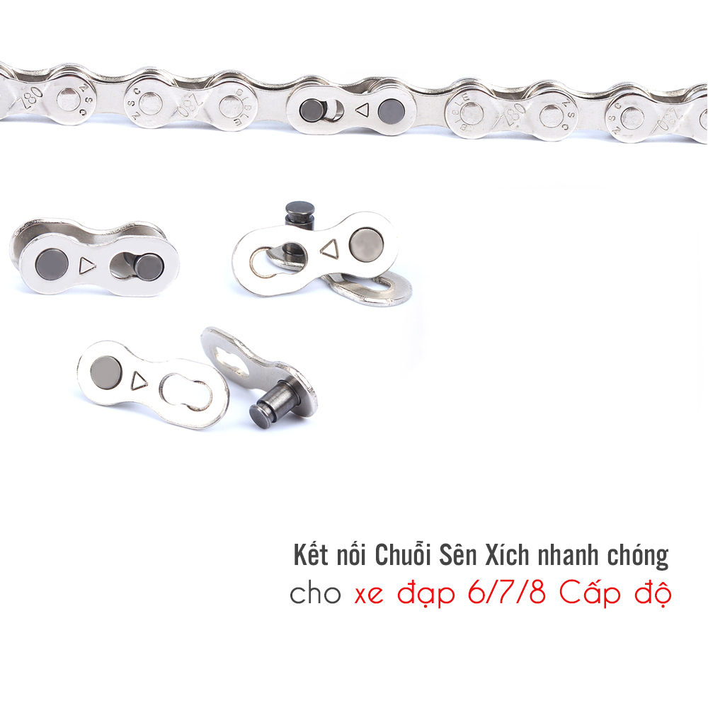 Master Link Khóa Nối Mắt Xích Xe Đạp 6-7-8S/ 9S/ 10S MLH