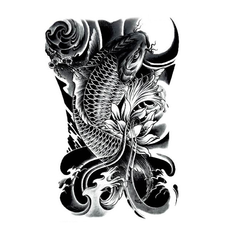 Hình xăm dán tay kích thước 15 x 21cm