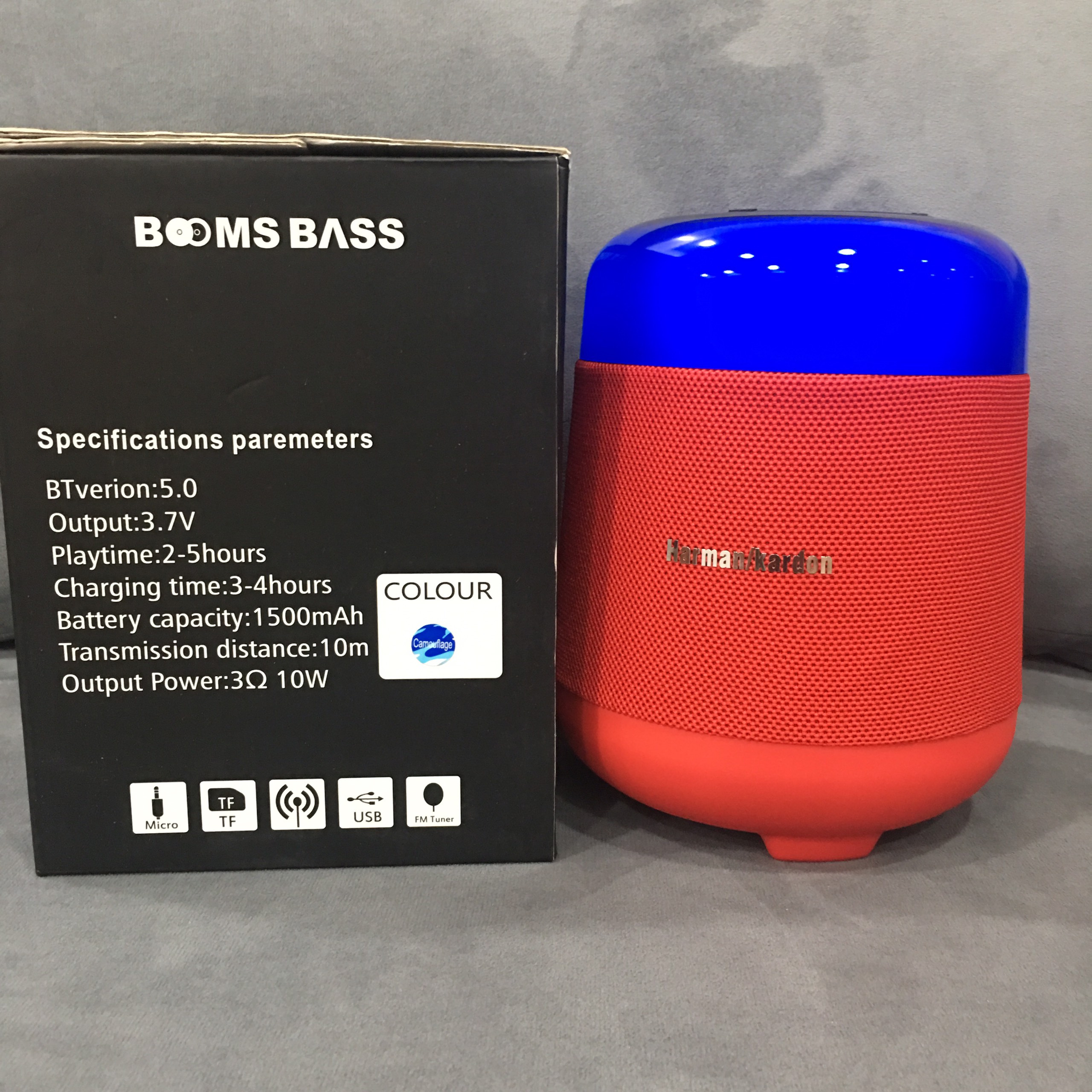 Loa Bluetooth Mini Bombass L21 âm thanh Bass siêu ấm - Hỗ trợ thẻ nhớ,FM,audio 3.5mm