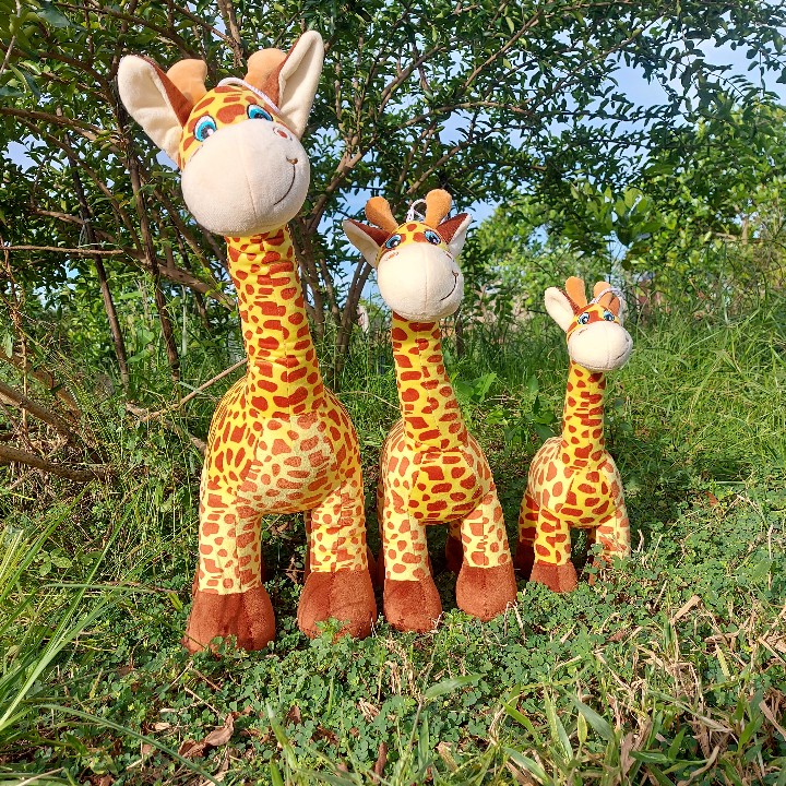 HƯƠU CAO CỔ NHỒI BÔNG 36CM-85CMCM