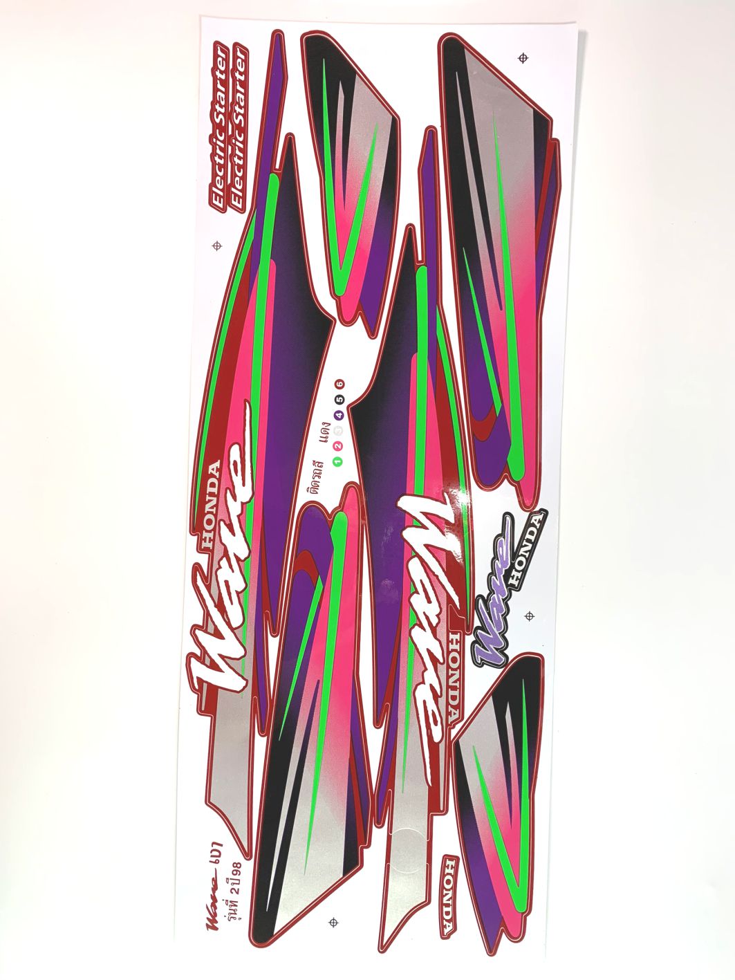 Tem Wave 1998 zin Thái ( loại tờ )