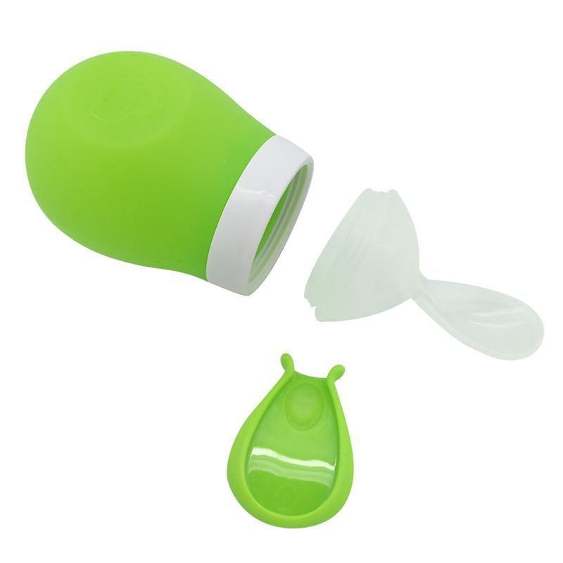 Bình thìa ăn dặm Munchkin 15807 (Xanh lá)