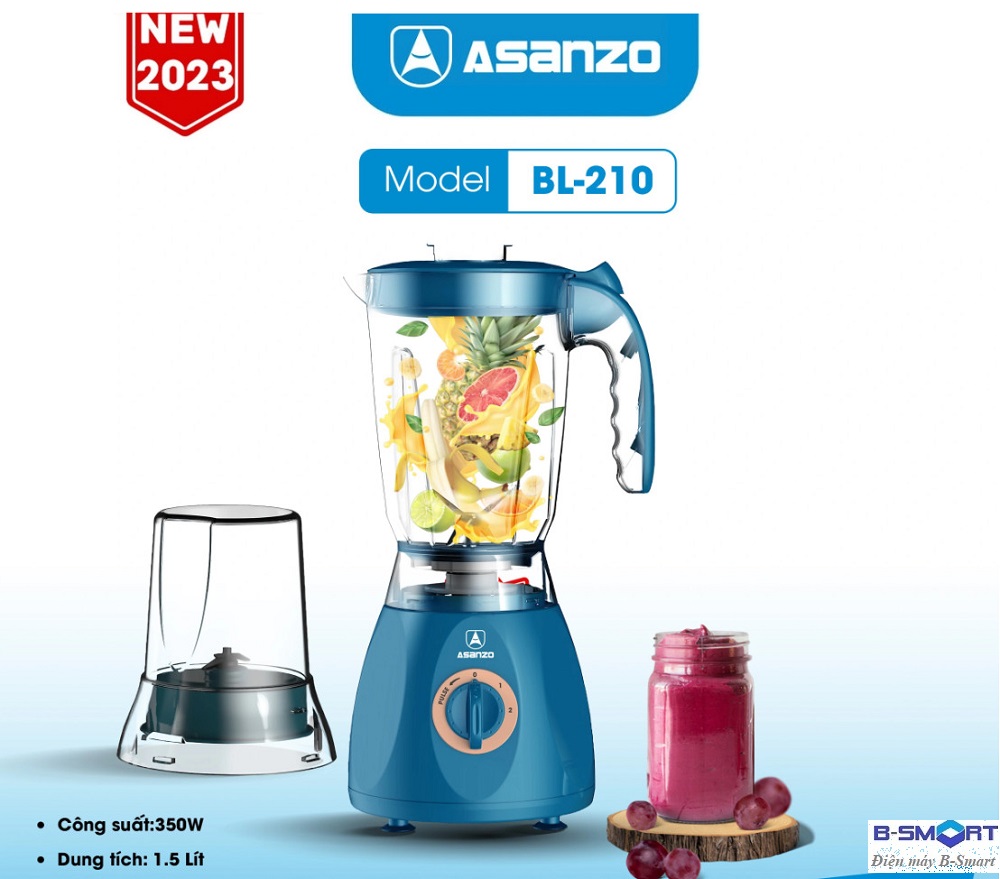 Máy xay sinh tố Asanzo BL-210 1,5 lít