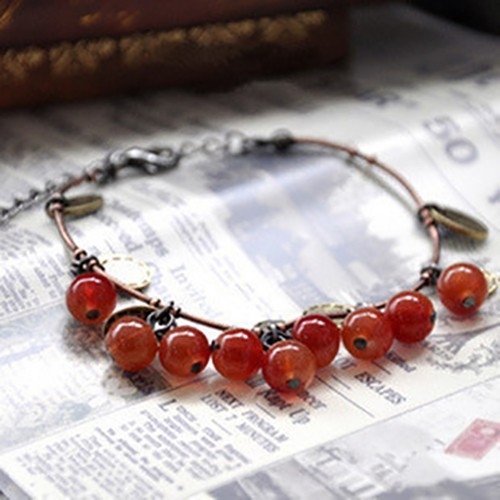 VÒNG TAY CHERRY ĐÁ ĐỎ