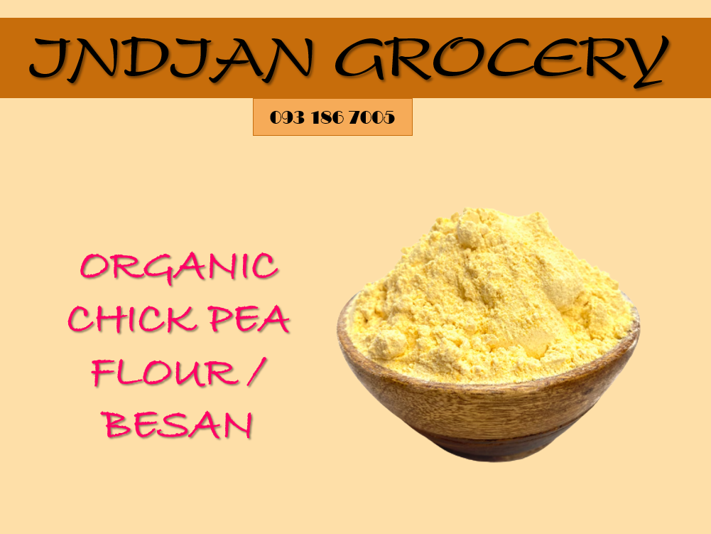 ORGANIC CHICK PEA FLOUR / BESAN 500G