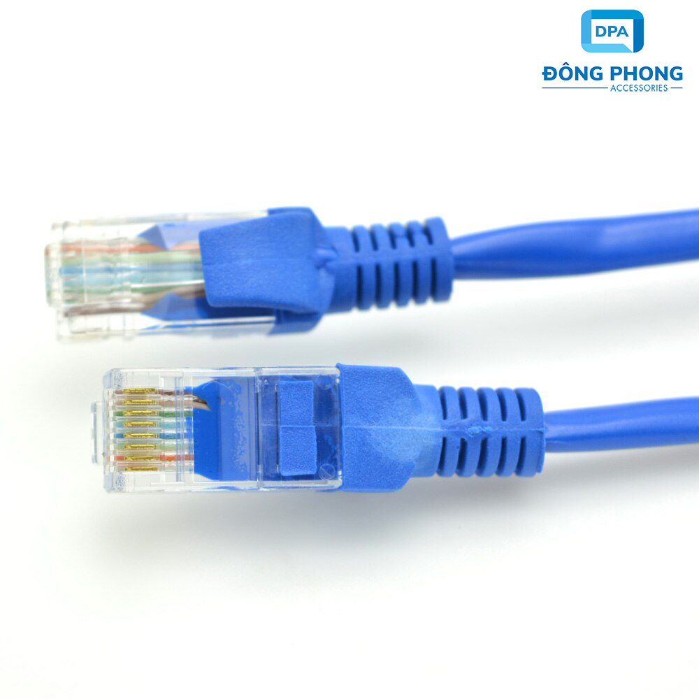 Cáp Mạng 2 Đầu Bấm Sẵn LXF Tốc Độ CAT 5E Đúc 2 Đầu