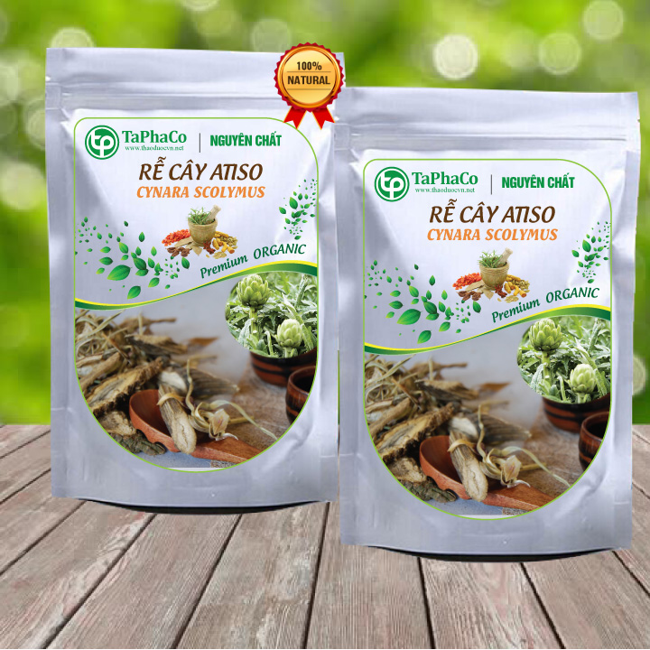Rễ atiso sấy khô 500g - Thảo Dược Tấn Phát - Chuyên dùng để pha trà giúp thanh nhiệt và giải độc