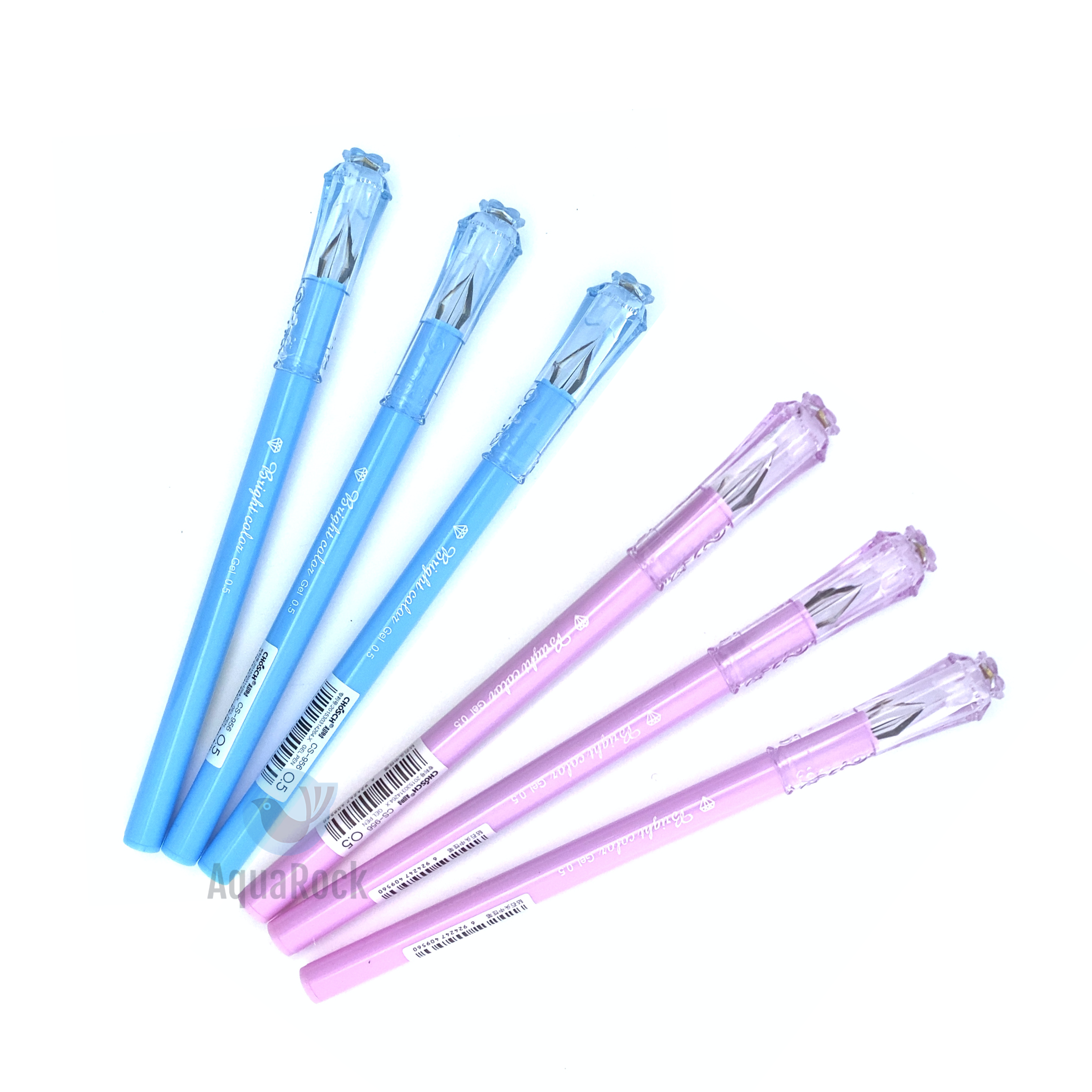 [MUA NHIỀU SIÊU RẺ] [Lẻ 1 cây] Bút viết gel nước Chosch CS-956 / CS956 ngòi 0.5mm mực xanh / tím