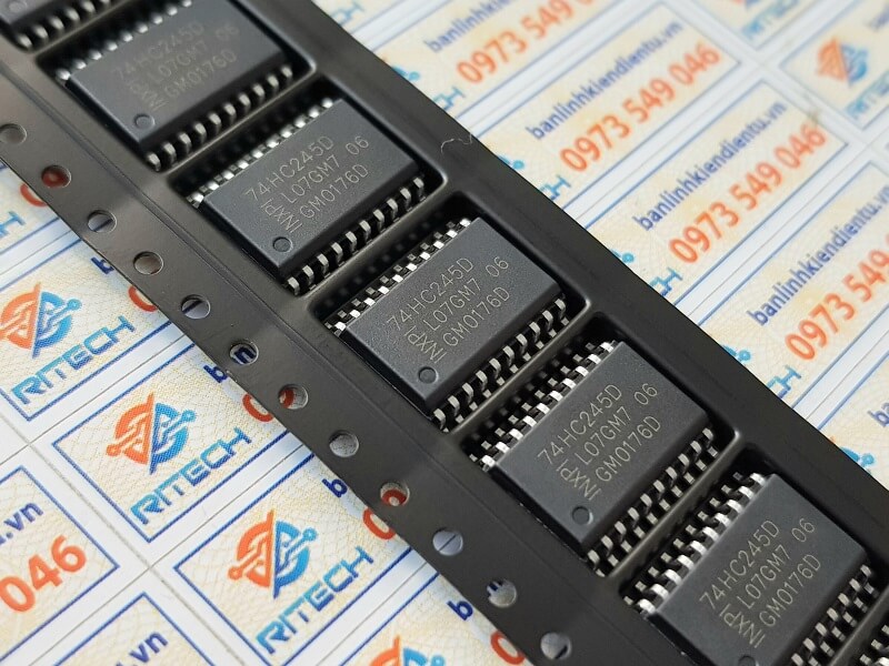 [Combo 5 chiếc] 74HC245D 74HC245 IC Số Sop-20 kích thước 7.2mm
