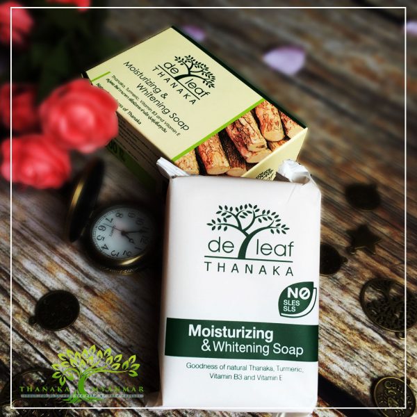 Xà phòng dưỡng trắng da De Leaf Thanaka