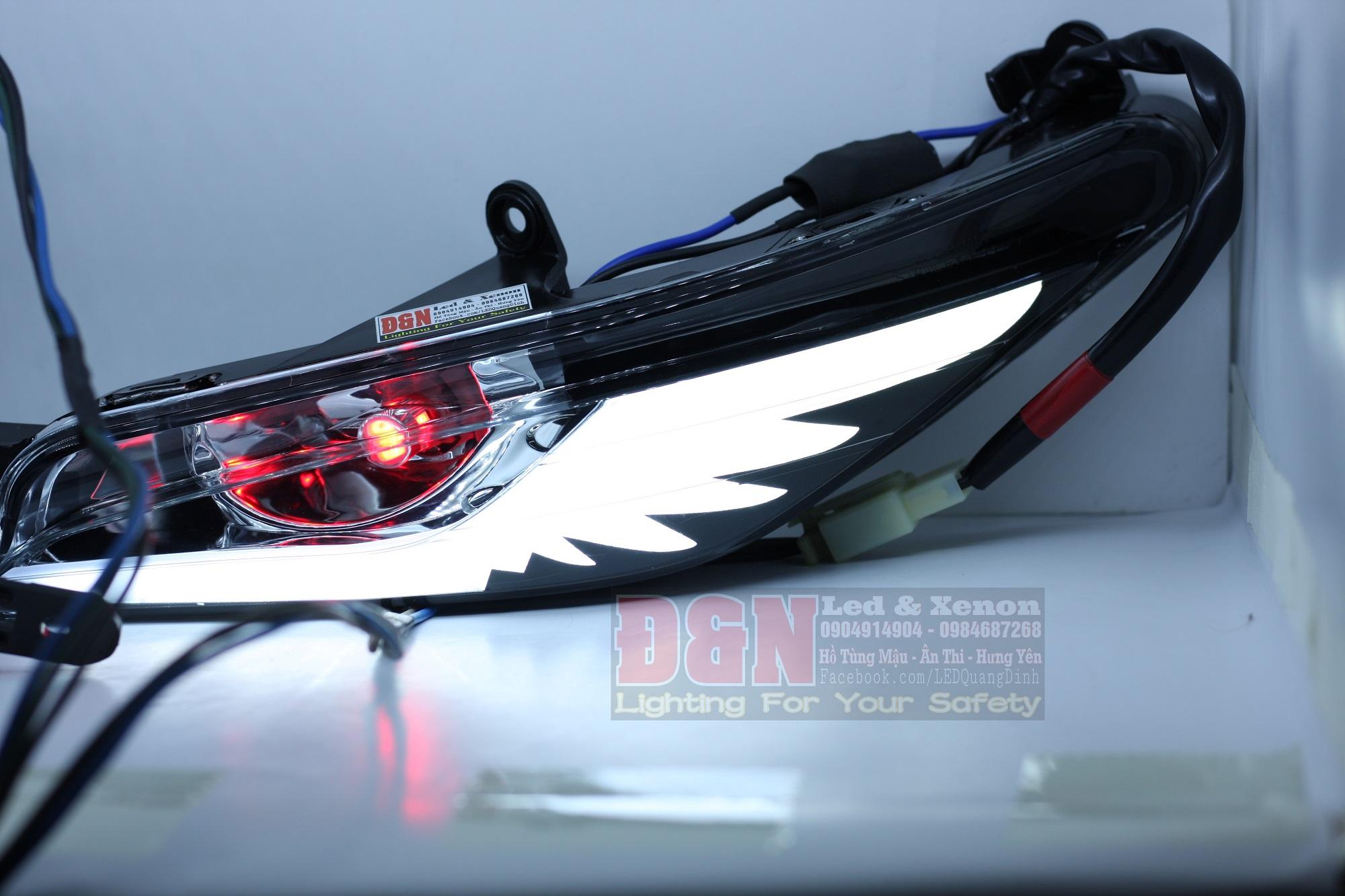 Mẫu Cánh Chim Led Audi Exciter 135