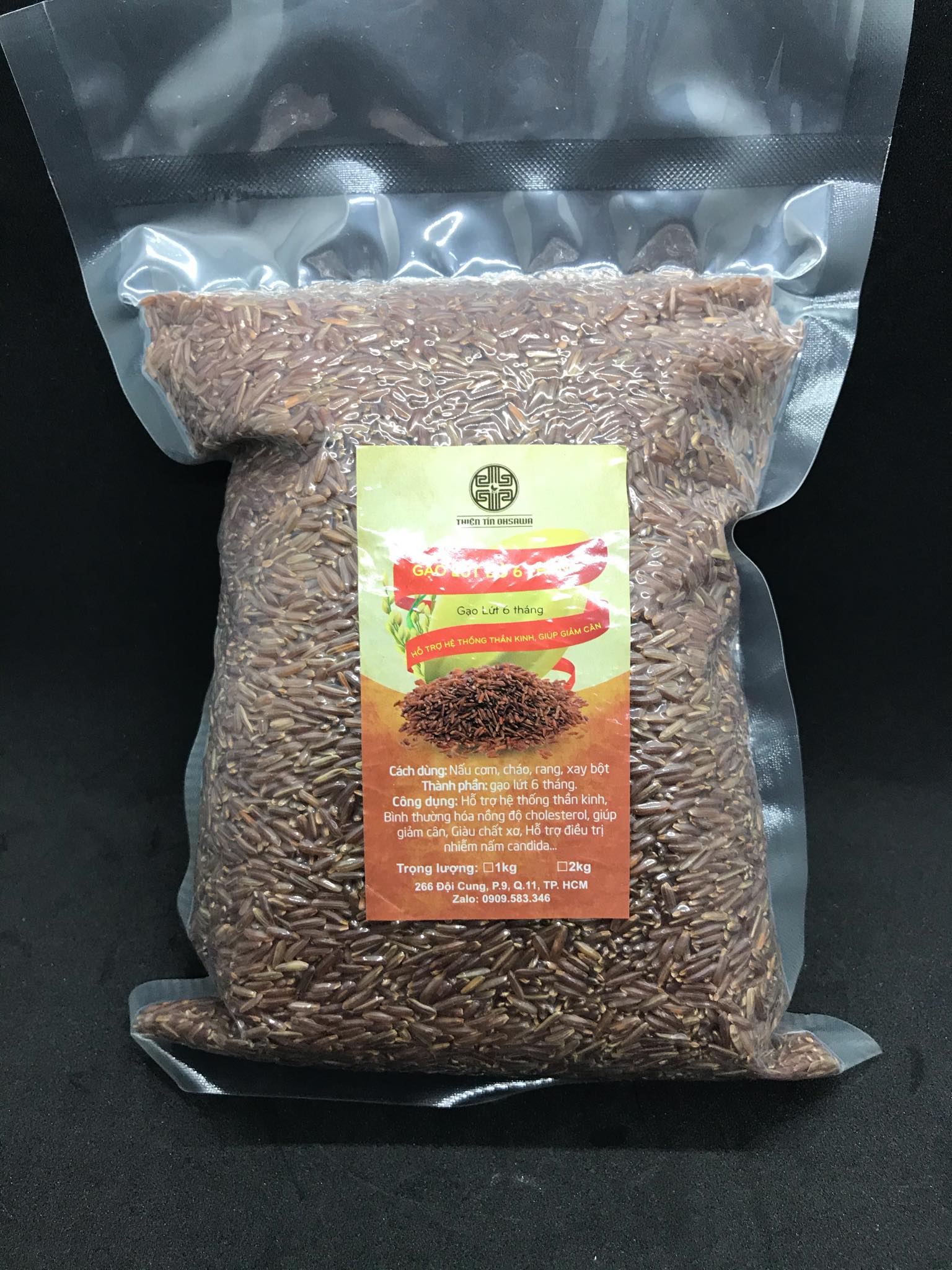 Gạo lứt đỏ 1kg